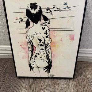 Lora Zombie Mini Art Block Frame